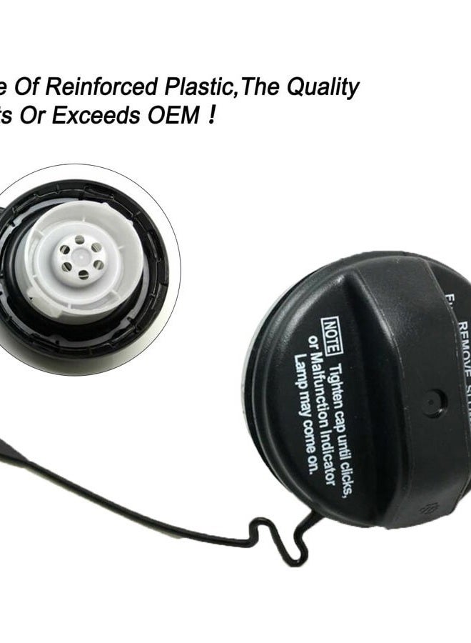 VISVIC Fuel Tank Cap Assembly, Fuel Tank Filler Cap 77300-33070, Compatible with Toyota & Lexus Vehicles - 4Runner, Camry, Solara, Tundra, Highlander, Sequoia, Sienna, Lexus GS300, LX470, etc - Image 4