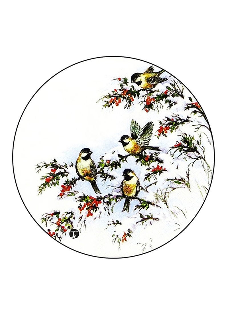 RKN Birds Printed Mouse Pad  Multicolour