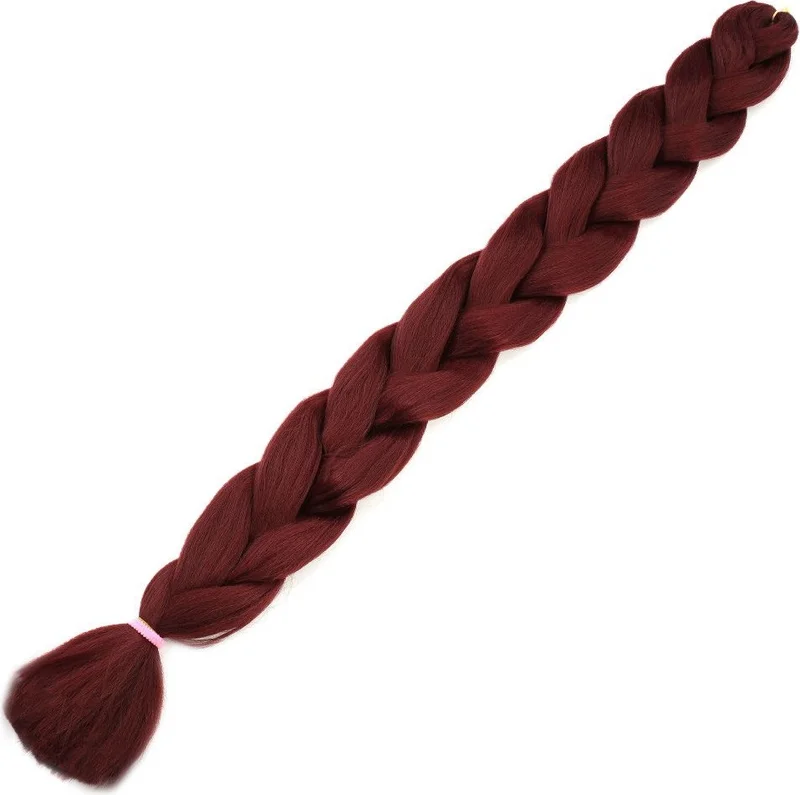 Lisinya Synthetic Braiding Hair Esperer 100 Gr. / Dark Red