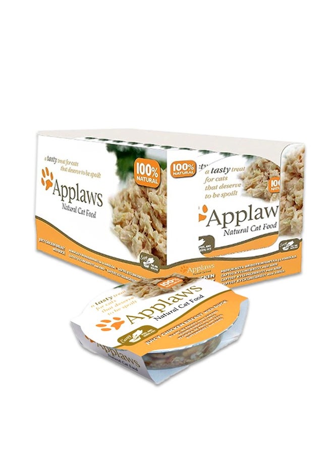 Applaws - Chicken with Duck Pot - 10x60g - Image 1