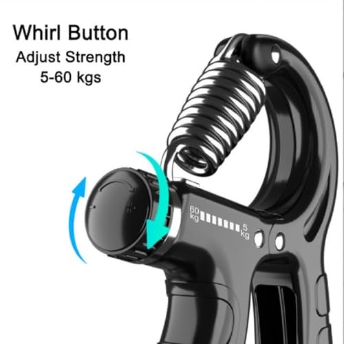 AJRO DEAL Hand Gripper & Finger Resistance Band – Adjustable Hand Grip With Counter Strengthener for Muscle Gain, Wrist Rehab, Injury Recovery, and Fitness Training - Image 2