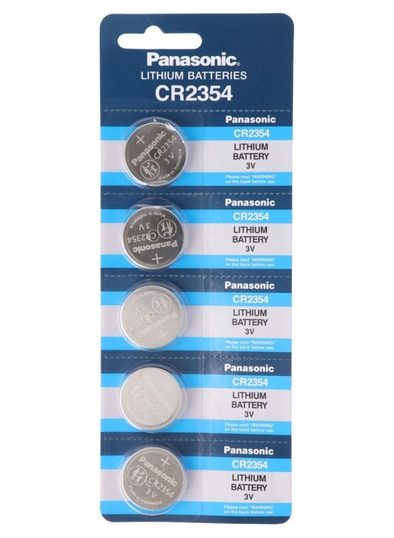 Panasonic 5-Pieces Panasonic CR2354 Lithium 3V Indonesia Batteries - Image 1