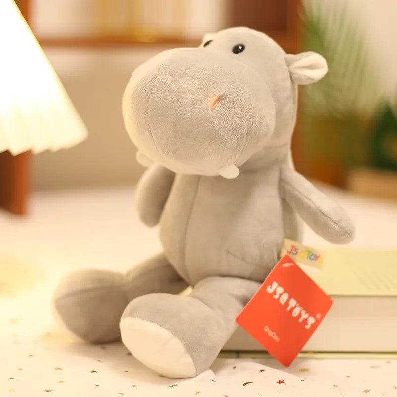 Y&D Newest  Jungle Animal Toys Soft Stuffed Fox Raccoon Giraffe Elephant Plush Toy - Image 5