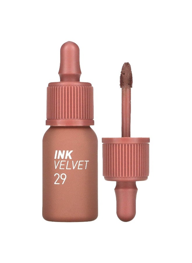 Peripera Peripera, Ink Velvet Lip Tint, 29 Cocoa Nude, 0.14 oz (4 g)  - Image 1