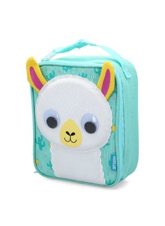 smash Lightweight Design 3D Animal Lama Lunch Bag with Sturdy Handle Multicolor 27.4 x 20.6 x 12.2 cm 20878  - Image 2