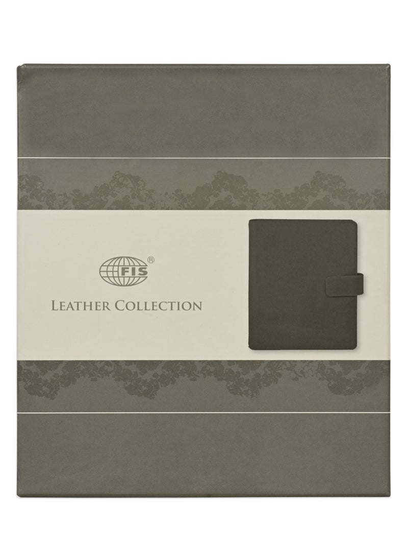 FIS® Leather Organizer "PLANUS", and Activity Journal, Size : A5 (14.8 x 21cm), Color : Bordo_FSORLO5BO - Image 5
