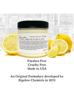 C. O. Bigelow C.O. Bigelow Lemon Body Cream, Moisturizing Body Cream with Shea Butter, Kukui Nut Oil, Lemon Oil and Extracts for Dry Skin, Hands & Body, 32 oz.  - Image 4