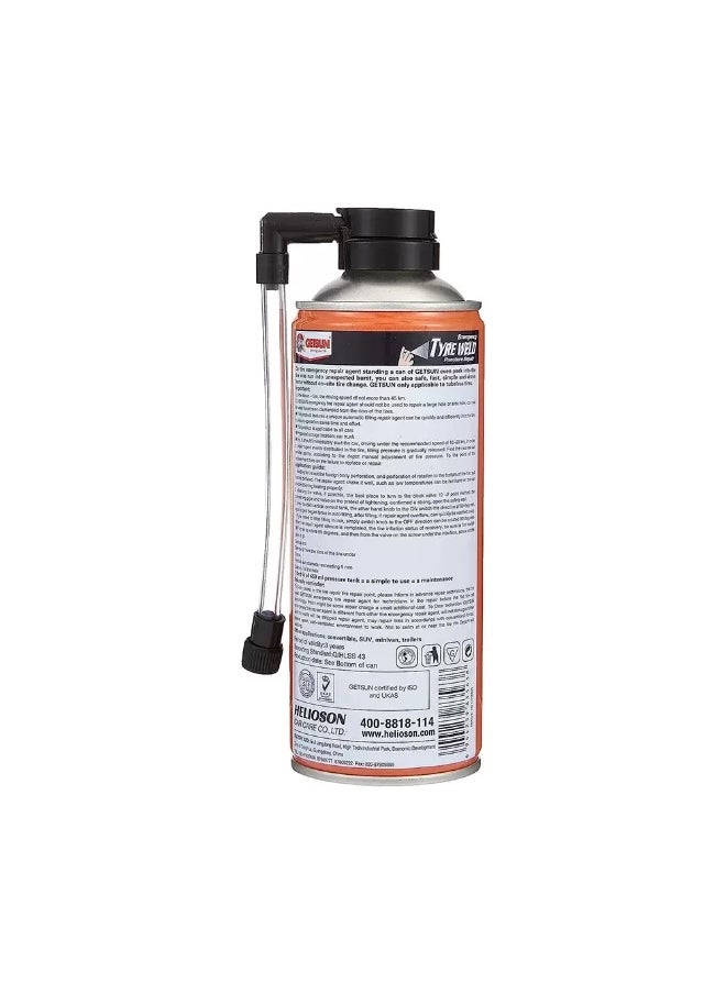 GETSUN Getsun G-1116 B Emergency Tyre Weld Puncture Repair- 450 ml  - Image 2