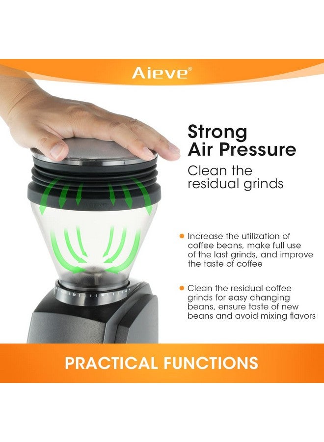 Aieve Silicone Coffee Hopper Bellow Compatible with Baratza Encore Grinder ESP/Virtuosa+ Coffee Grinder,Reduce Coffee Grinds Retention - Image 2
