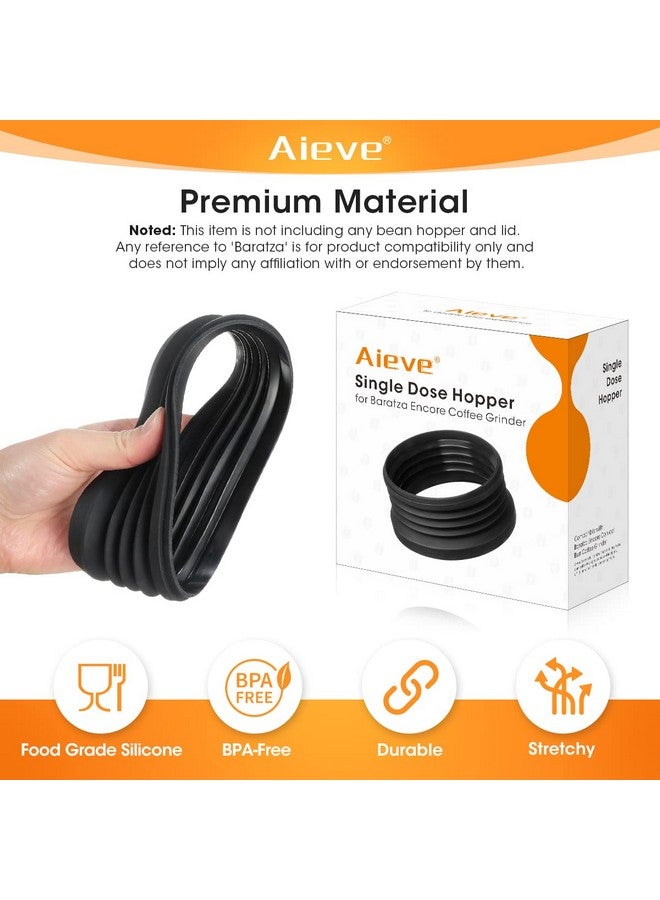 Aieve Silicone Coffee Hopper Bellow Compatible with Baratza Encore Grinder ESP/Virtuosa+ Coffee Grinder,Reduce Coffee Grinds Retention - Image 4