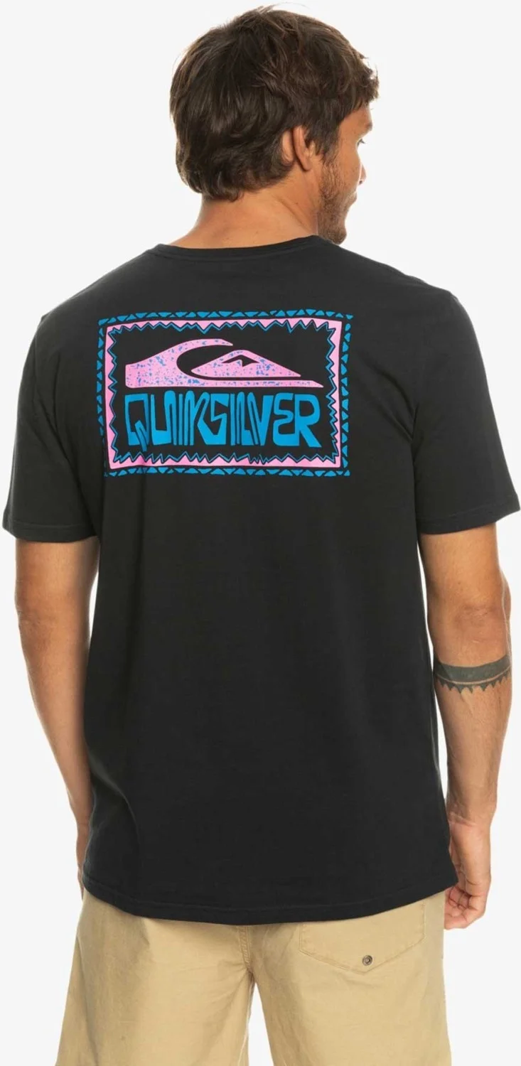 كويك سيلفر Warped Frames Men's T-shirt EQYZT07224