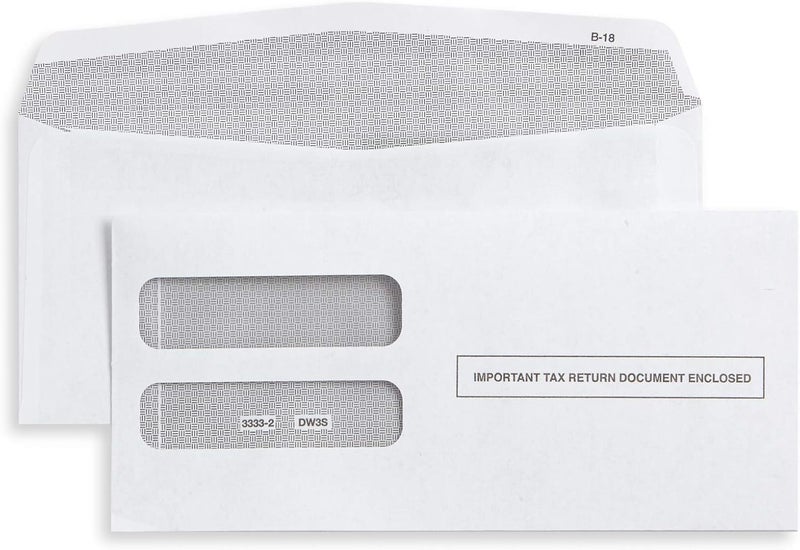 Dutymark W2 Forms Blank 3 Up Tax Forms 2025 with Envelopes, Perforated Paper With Back Instructions For 25 Employees With Self-Seal Envelopes, Works with Printers, Great for QuickBooks and Accounting Software - Image 4