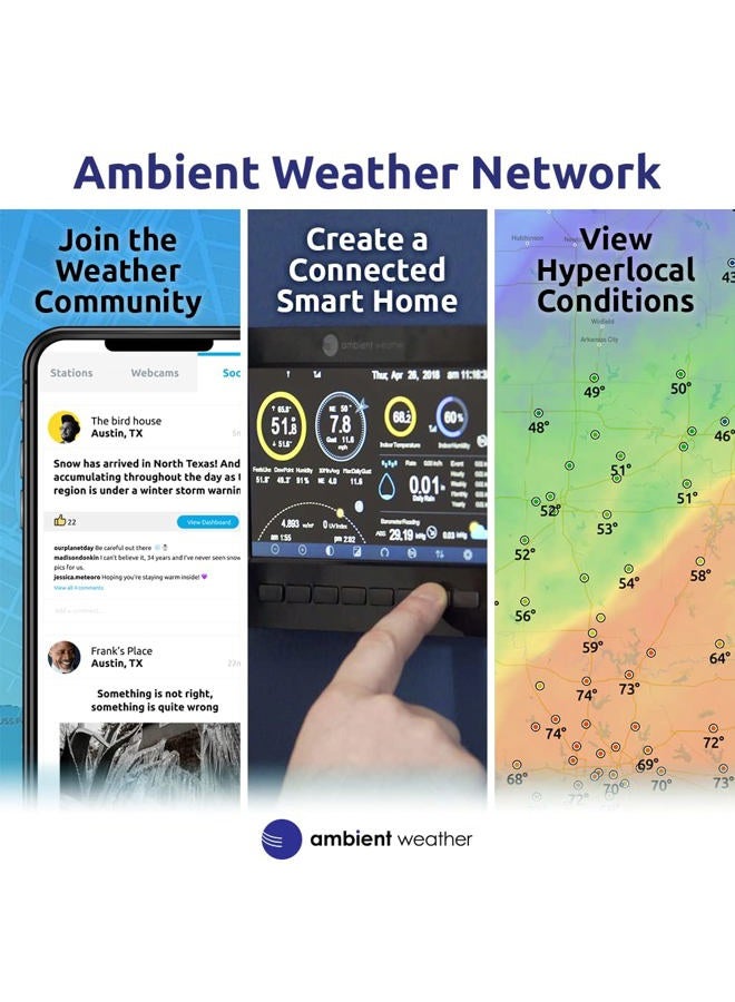 Ambient Weather WH31L Lightning Detector for Models WS-2000, WS-5000 - Image 3