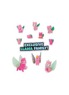 SPIN MASTER Hatchimals CollEGGtibles, Rainbow-Cation Llama Family Carton with Surprise Playset, 10 Characters, 2 Accessories  - Image 3