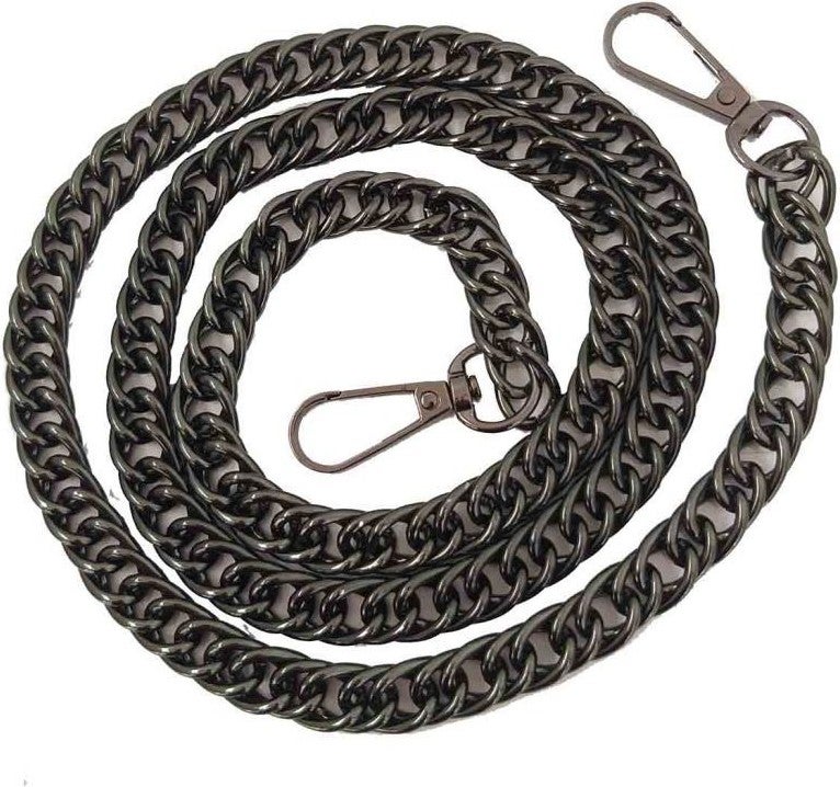Angel Çanta Aksesuar Angel Bag Accessory Double Ring Smoked Chain Hook 100 cm