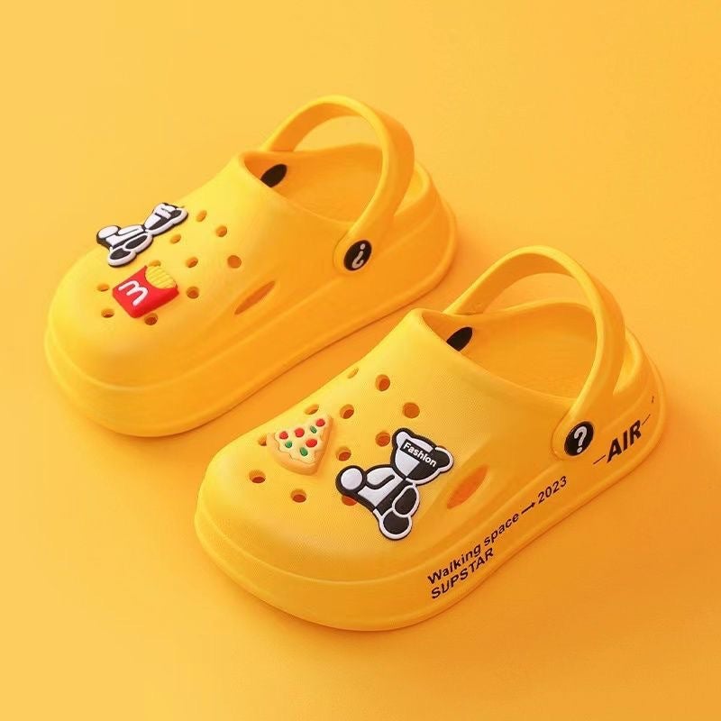 Children'S Slippers Summer Girls Non-Slip Boys Baotou Children Soft Sole Cave Shoes Baby Slippers - Image 1