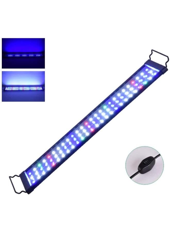 مصباح LED لحوض السمك، مصباح عالي الطيف كامل الطيف لحوض السمك، إضاءة لأحواض الأسماك والنباتات المائية للمياه المالحة والعذبة - 5 أحجام - Image 2