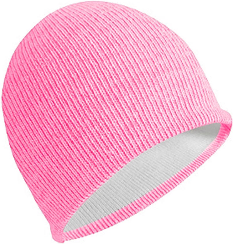 AMNQUERXUS Reflective Beanie Hat High Visibility Warm Winter Loop Knit Cap Gifts for Women Men - Image 1