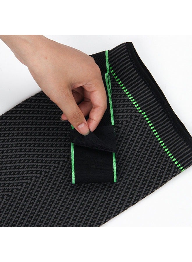 Sports bilateral straps velvet warm knee pads warm outdoor sports compression knee pads heating nylon knee pads - Image 3