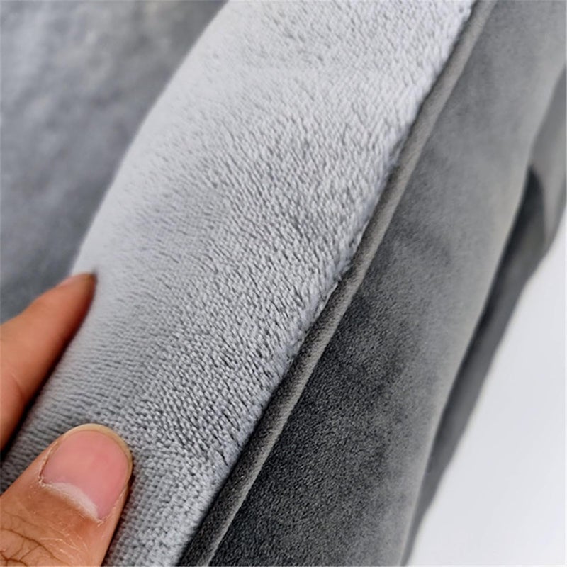 Medium Dog Couch Beds - Washable Orthopedic Dog Beds and Couch with Removable Flannel Zipper Cover (Brown M: 72 * 57 * 18cm/28 * 22.4 * 7inch) (Green L: 90 * 63 * 18cm/35.4 * 24.8 * 7inch) - Image 2