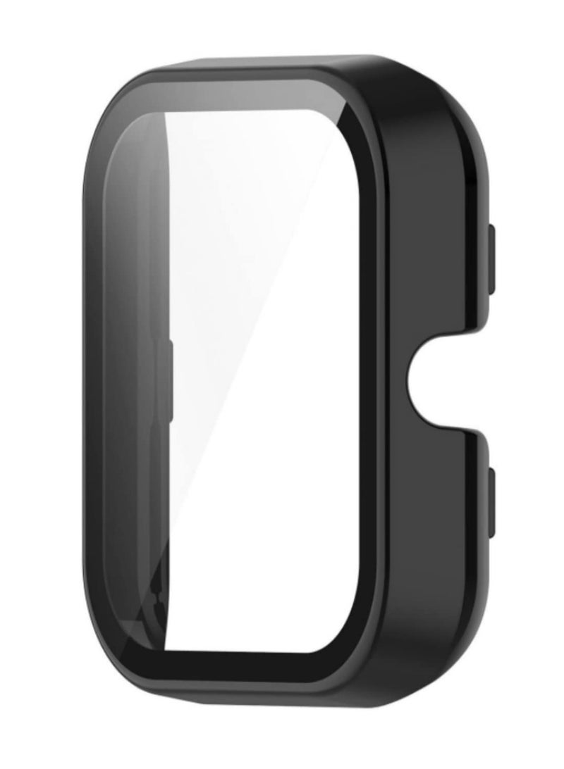 1 قطعة واقي شاشة وغطاء لحالة ساعة Amazfit Bip 3 / Bip 3 Pro الذكية - زجاج مقسى من TPU، إطار غطاء صلب - تصميم أنيق، حماية كاملة، تركيب سهل - Image 5