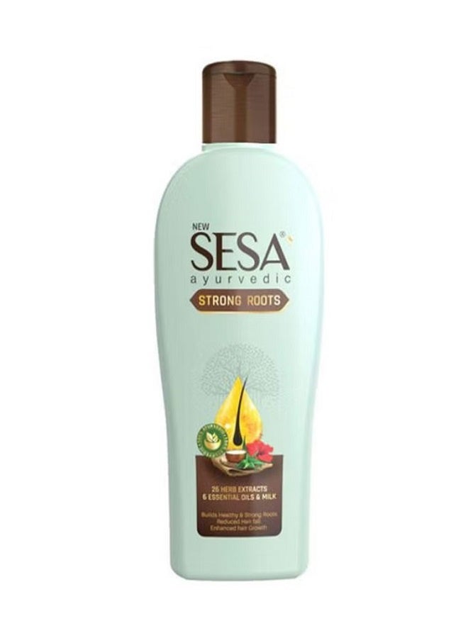 Sesa Ayurvedic Strong Roots Hair Oil With Banyan Tree Extracts - Clinically Proven - Prevents Hair Fall, Supports Growth, Repairs Damage clear 100ml - Image 2