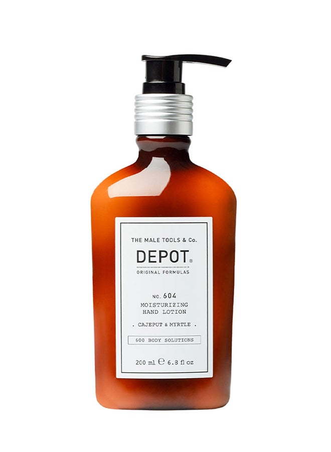 Depot Moisturizing Hand Lotion with Cajeput & Myrtle - Absorbs Quickly, Hydrates Dry Hands & Leaves a Clean, Herbal Scent (200 ml) - Image 1