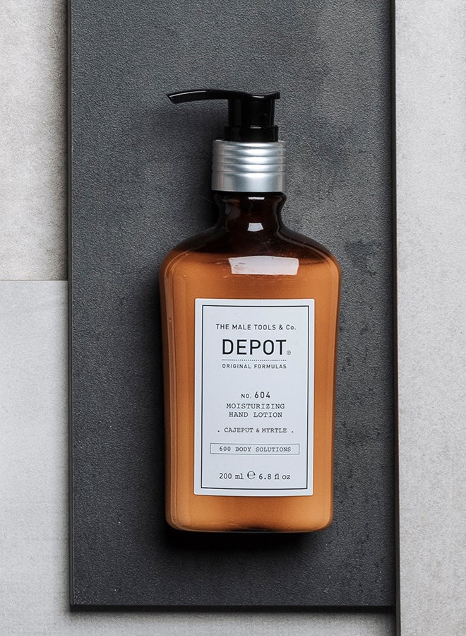 Depot Moisturizing Hand Lotion with Cajeput & Myrtle - Absorbs Quickly, Hydrates Dry Hands & Leaves a Clean, Herbal Scent (200 ml) - Image 2