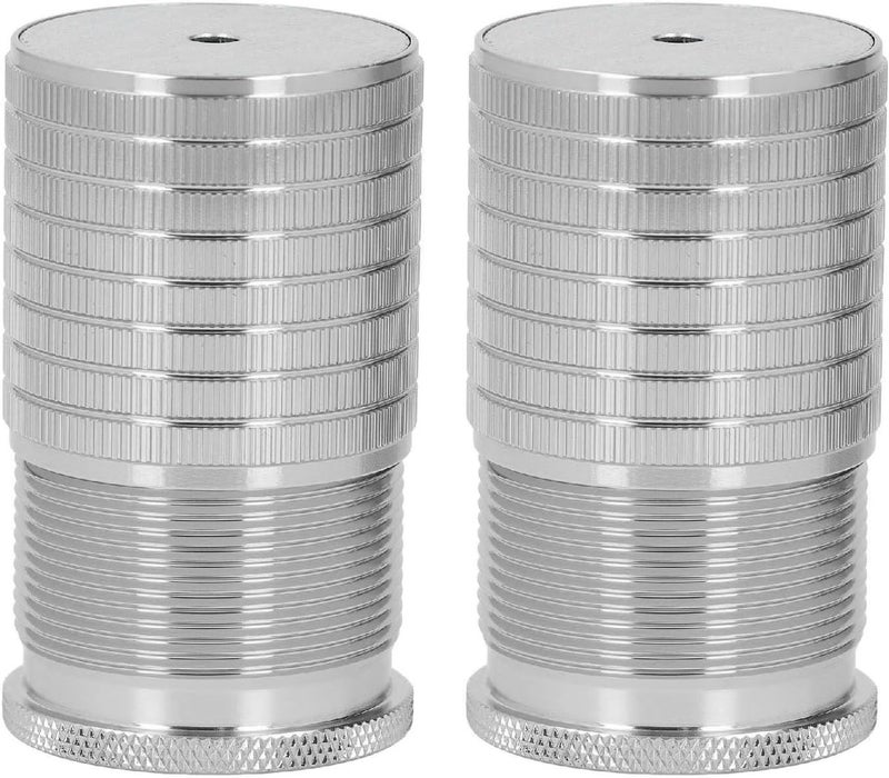 Adjustable Furniture Leg Risers Strong Support for Sofa Chair Bed Furniture 43-75mm Aluminum Alloy 2Pcs for Home Improvement (Gray) - Image 5