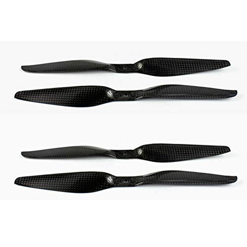 TAROT Carbon Fiber 1355 1355R Prop Propeller CW/CCW TL2829 Black for Multicopter (1355, 2Pairs) - Image 1