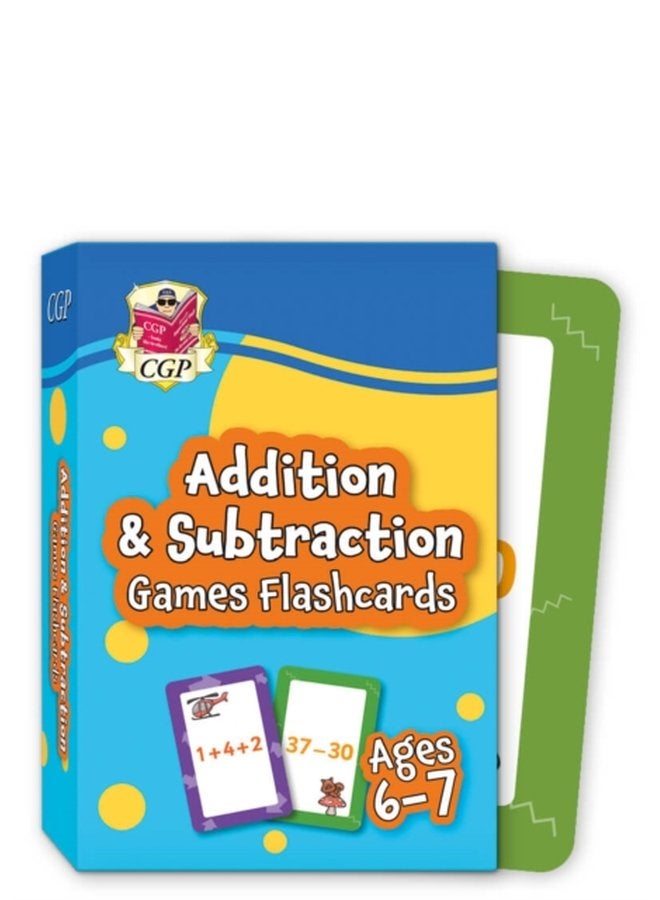 Addition Subtraction Games Flashcards for Ages 6 7 Year 2 - Hardback