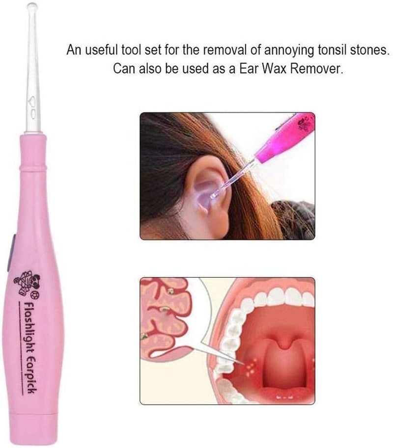 cheekyglo Tonsil Stone Remover Tool with Led Light ox & Irrigtion 2022 Whitening Products Syringe Extrctor Syringe Er Flush Cre Z7y7- - Image 5