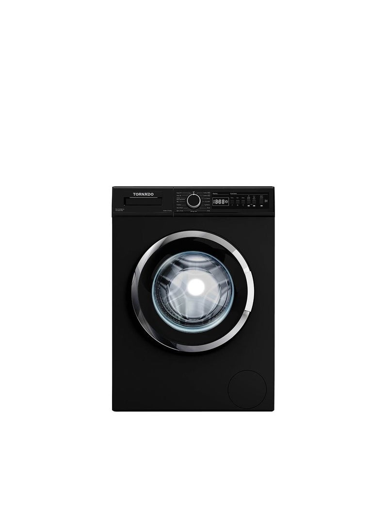 TORNADO Washing Machine Fully Automatic 7 Kg, Black TWV-FN710BKOA