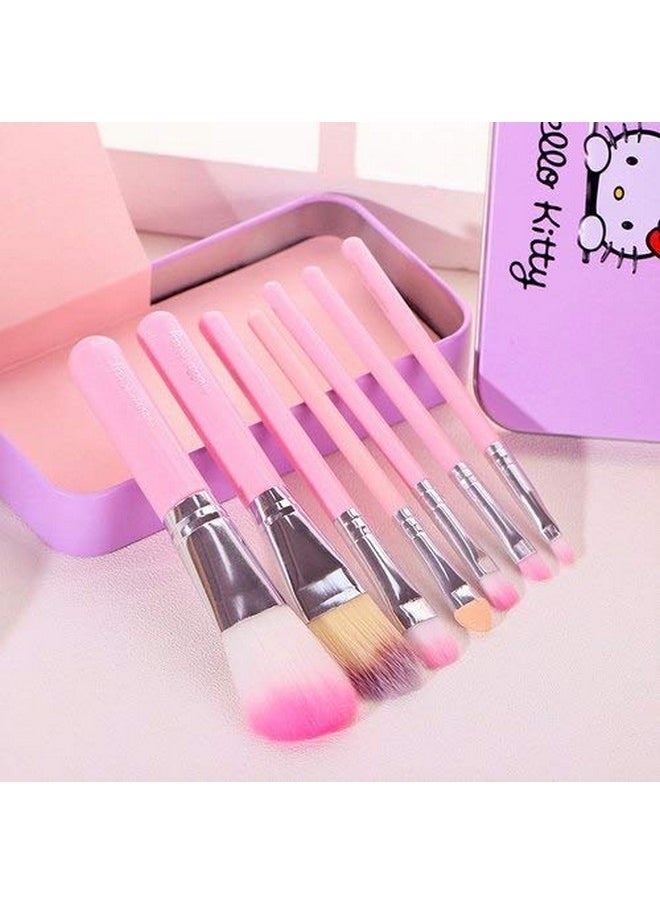 adbeni - Makeup Kit And Hello Kitty 7 Piece Brush Set (2 Items In The Set) - Image 1