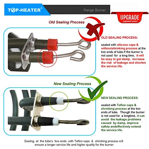 TOP-HEATER MP21YA Electric Stove Burner Replacement - 8 Inch 2100W Range Burner Element for Whirlpool, KitchenAid, Norge - Upgraded TOP-HEATER 234000 Surface Element Unit (1 Pack) - Image 4