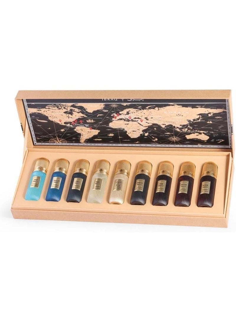 Ibrahim Alqurashi Tobacco Collection 9 x 20 ML - Image 1