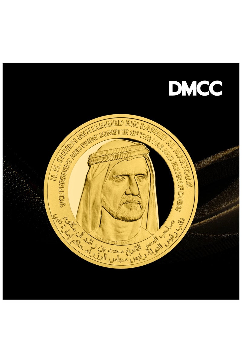 ABConcept UAE Gold Bullion Coin – First Edition 1/2 oz (Museum of the Future) - Image 2