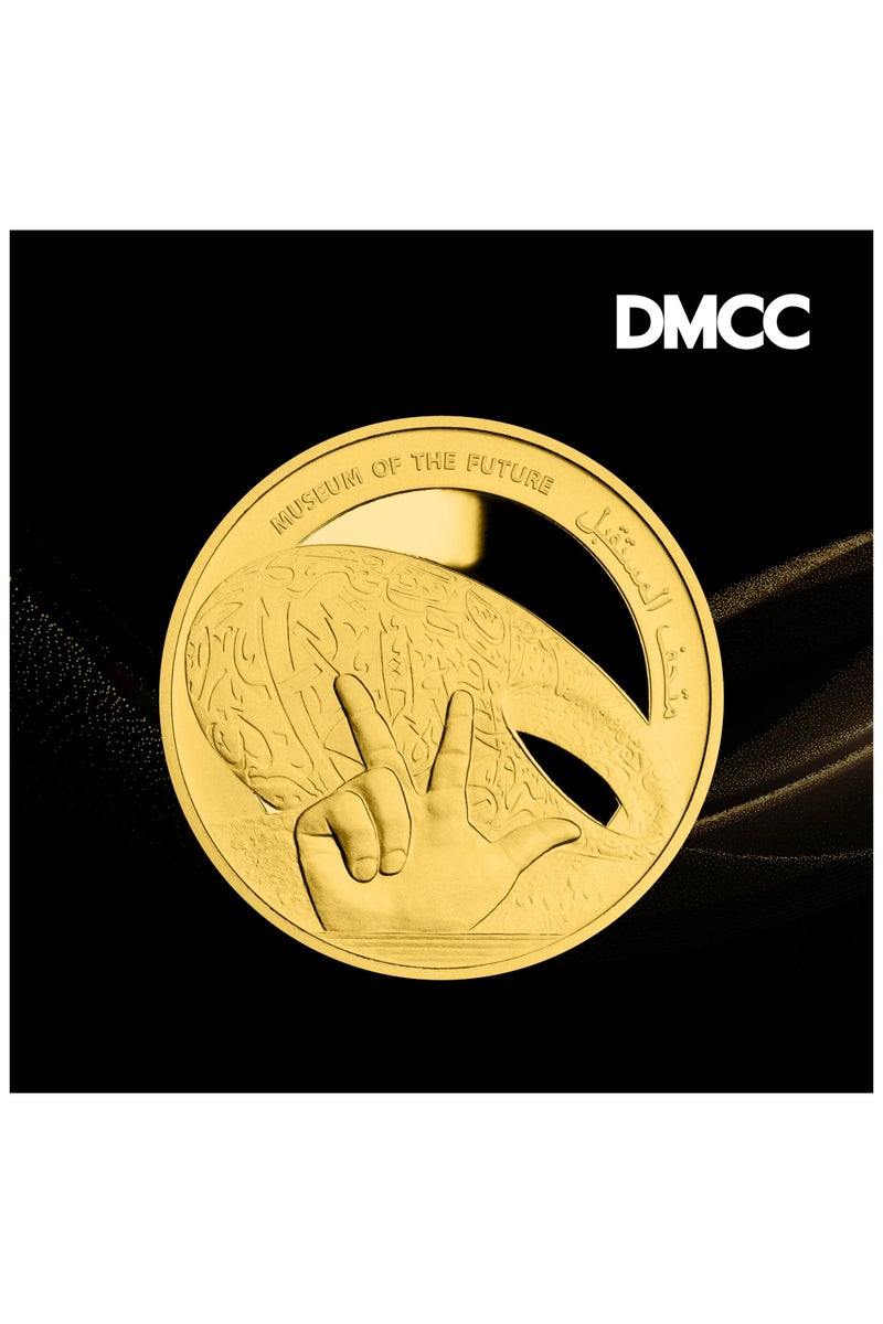 ABConcept UAE Gold Bullion Coin – First Edition 1/2 oz (Museum of the Future) - Image 3