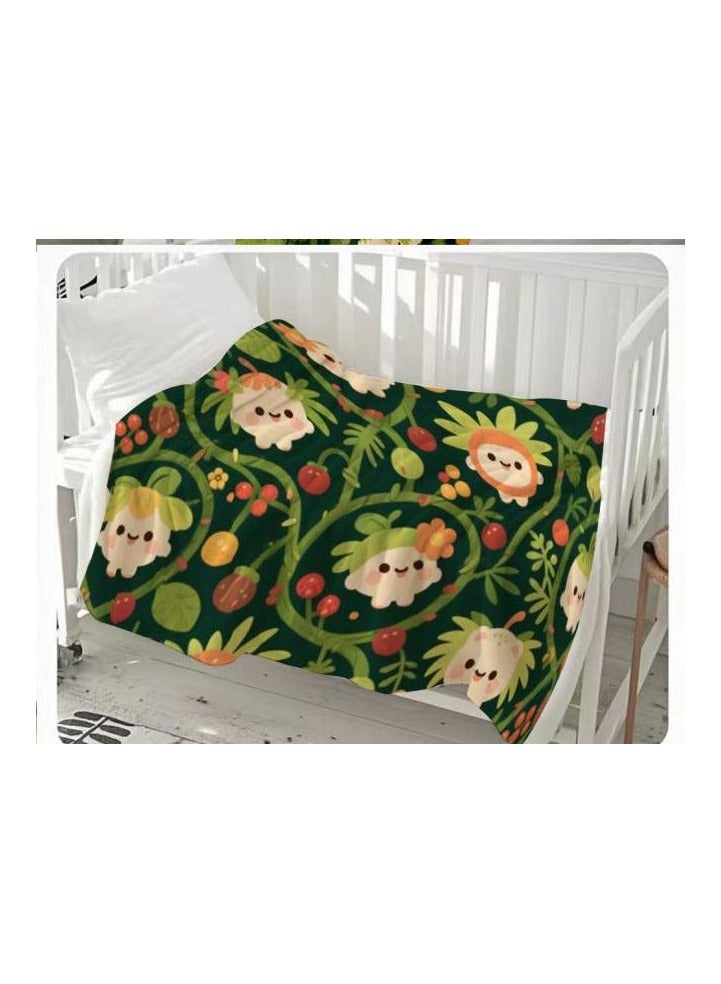 عام بطانية رقيقة من الفانيلا (دافئة ومريحة، ومناسبة للنوم واستخدام الألعاب وإزالة الغبار ومقاومة للرمل) 150 سم * 200 سم - 896 - Image 3