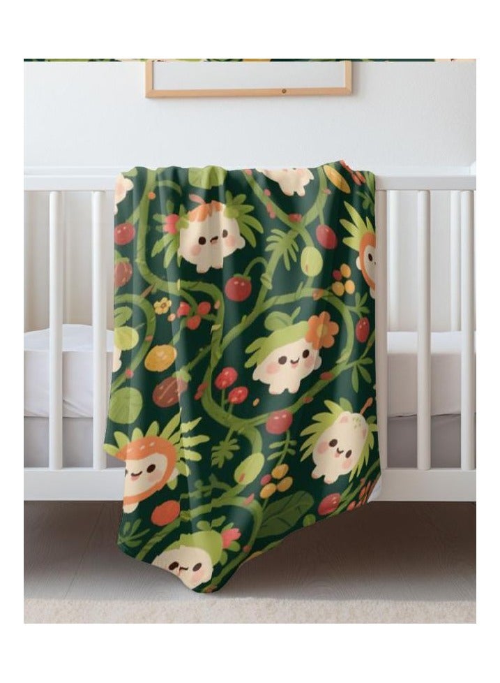 عام بطانية رقيقة من الفانيلا (دافئة ومريحة، ومناسبة للنوم واستخدام الألعاب وإزالة الغبار ومقاومة للرمل) 150 سم * 200 سم - 896 - Image 5