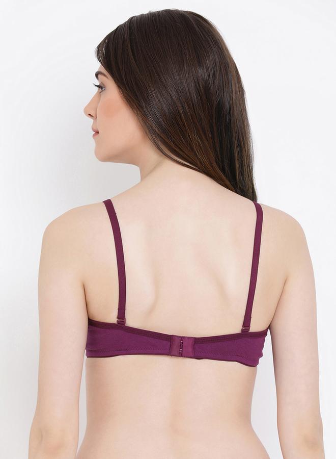 Clovia Pack of 2 - Solid Non-Padded Non-Wired Full Coverage Multiway T-Shirt Bra - Image 2