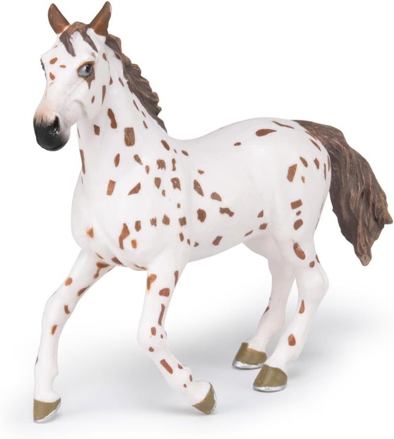 Papo 51509 Brown Appaloosa Mare Figurine - Realistic Horses, Foals, and Ponies Toy - Image 3