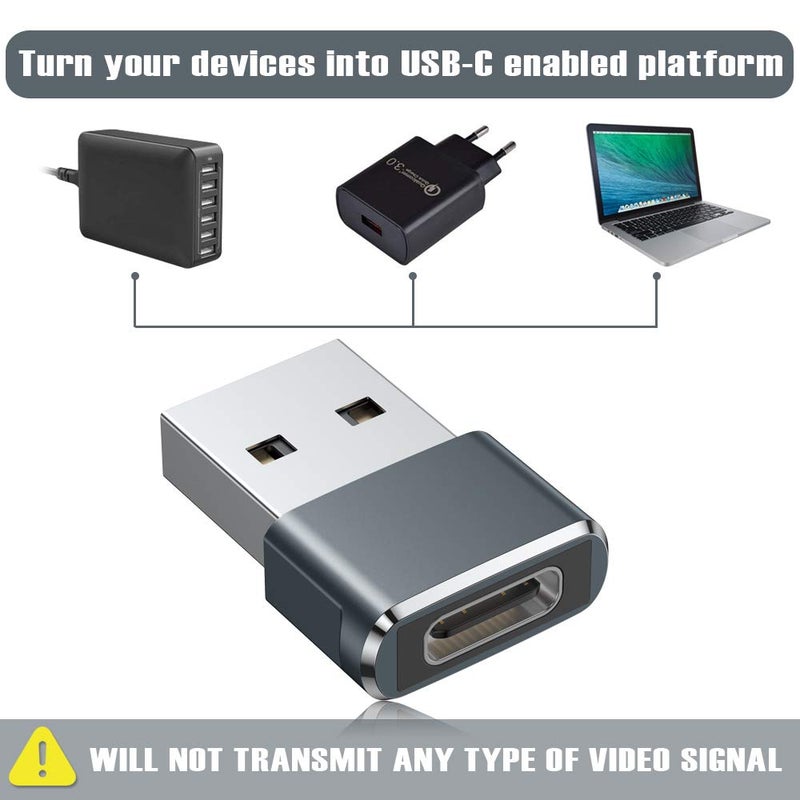 Basesailor محول شاحن السيارة Basesailor لجهاز iPhone 16 15 Pro Max 4Pack، محول USB إلى USBC نوع C أنثوي إلى ذكر لأجهزة Airpods 4، Apple Watch 10/iWatch، iPhone 14 13 Plus، iPad Mini 7، Samsung Galaxy S24 A54 - Image 5