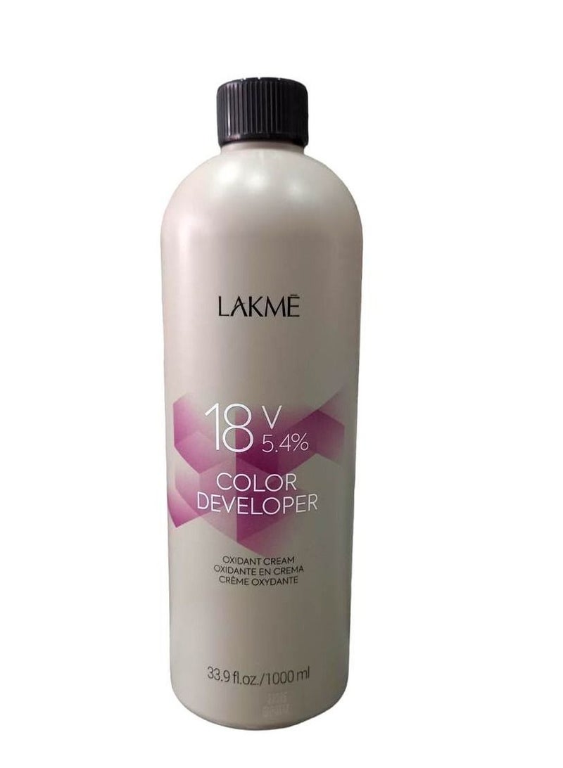لاكمي اوكسجين كريم كولور ديفلوبر  18V 5.4%