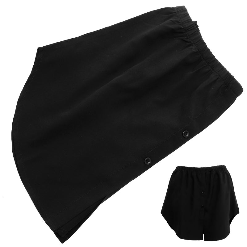 Shirt Women Fake Skirt Underskirt Lower Skirt Shirt for Layering - Image 1