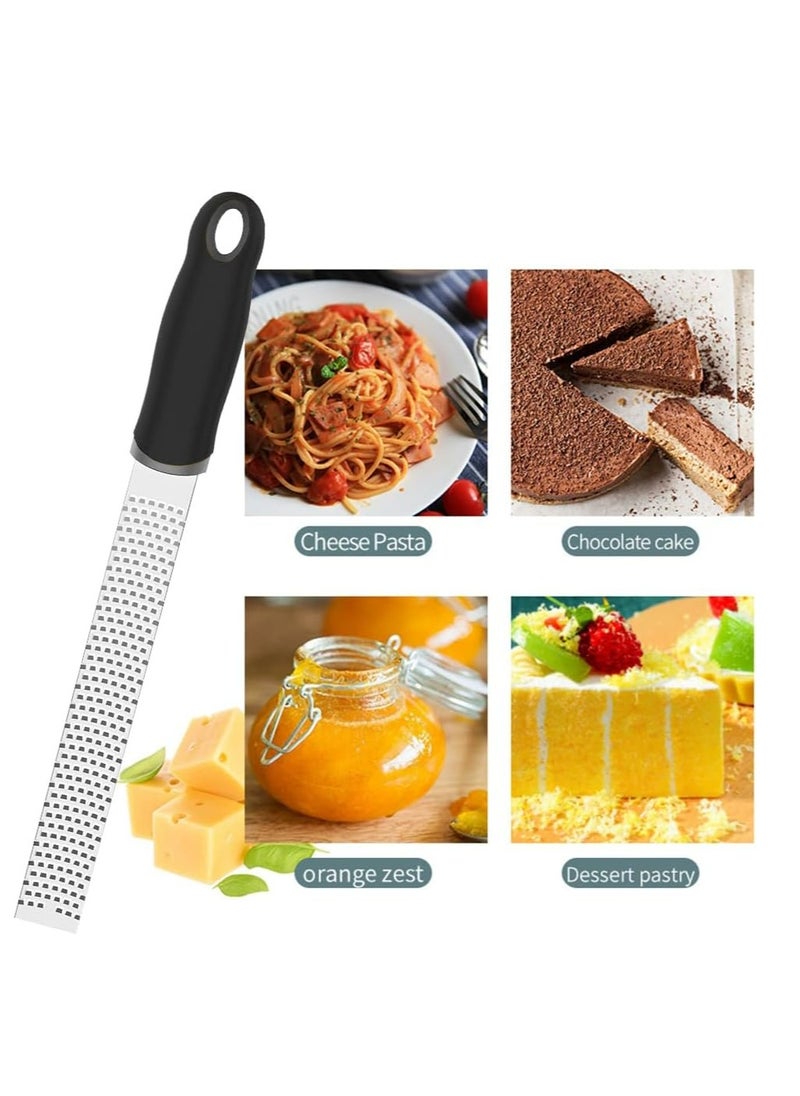 Oasisgalore Kitchen Cheese Grater Citrus Zester for Cheese Lemon Nutmeg, Chocolate, Vegetables, Fruits  - Image 5