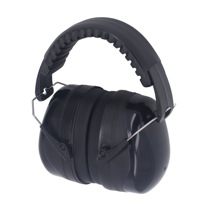 Noise Reduction Earmuffs: NRR 28dB, Rugged ABS & Thickened Sound-Absorbing Cotton - Comfortable Breathable Padding, Adjustable 360° Rotatable Cups - Foldable Compact Design for Shooting, Industrial Wo - Image 3