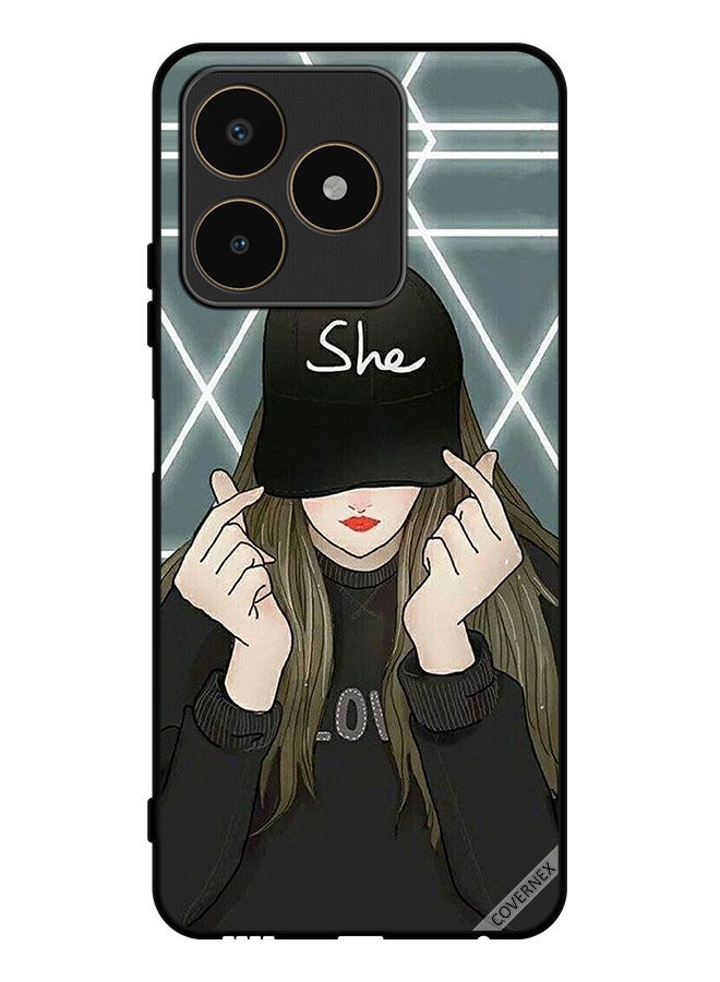 Covernex Protective Case Cover For Realme C53 She On Cap - Image 1
