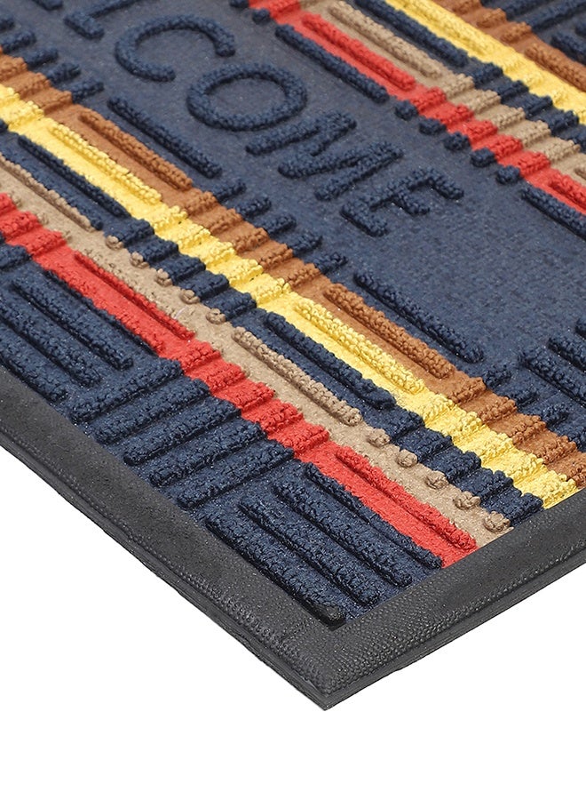 Status Contract Anti Slip Front Door Mat | (38 x 58 cm) Living Room Rug for Entrance Doors | New Rubber Floor Mats for Home (Multi color - Image 4