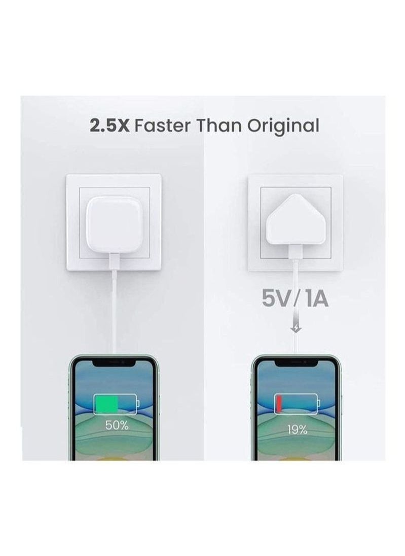 Generic 3 Pin Type c to Lightning Adapter With Cable  - Image 2